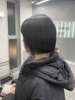 ヘアサロン ドット トウキョウ カラー 町田店(hair salon dot. tokyo color) 黒髪/ボブルフ/ネビージュ/小顔/ワンレン/前髪