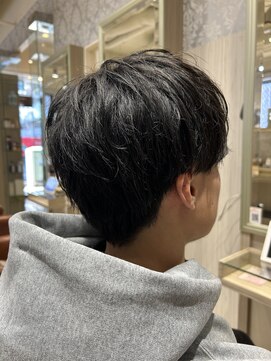 ビス リアン 川口店(Vis lien) 爽やかメンズ☆無造作ツーブロックマッシュナチュラル黒髪