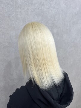 アン ブリーチ 大宮駅東口店(UN BLEACH) ホワイトブロンド（抜きっぱなし）