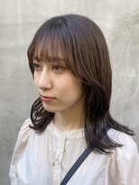 ガーランド (Garland)&nbsp;【 顔まわりカット 】 艶カラー 透明感カラー　ブラウンカラー