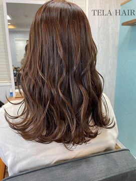 テーラヘアー 草加店(TELAHAIR) ゆるふわセミディー【 TELAHIAR草加】