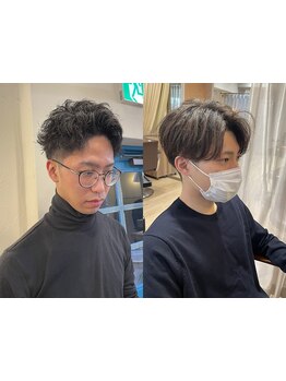 髪質や骨格を見極めたカットで、自宅でも簡単に再現性高いスタイルが叶う♪ON/OFFどちらもキマル！