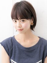 セイドット オモテサンドウ(Say. omotesando) Say.丸みショートレイヤーミニボブアッシュブラック表参道青山