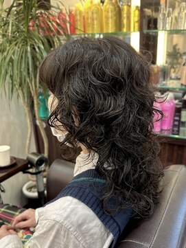 キャラ 池袋本店(CHARA) 個性派オススメ！クリンクリンのプードルパーマが可愛い【貴也】