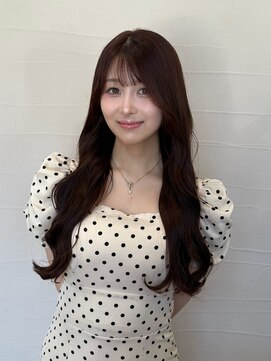 モリグリーン(MORI GREEN) ◆韓国風ロング【アプリコットオレンジ】秋カラー暗めカラー