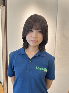 ナンプウ(Nanpu) くびれヘア×グレージュ