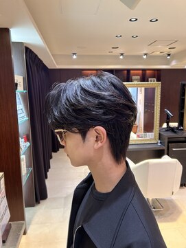 アルム オモテサンドウ(ALLM omotesando) 【メンズ韓国ヘア】韓国風カルマパーマ/メンズカット/原宿表参道