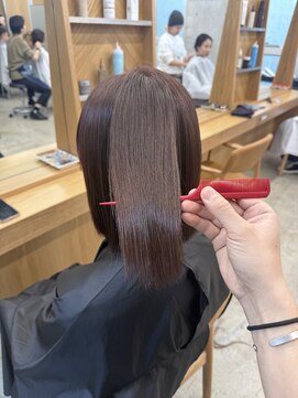 キーチェ 梅田中崎町(keych) レイヤーカット/ウェットヘア/デザインカラー[梅田駅/中崎町駅]