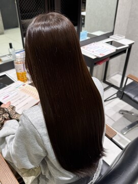 フォルテノエル 静岡鷹匠店(FORTE Noel) マロンブラウン/髪質改善/ロング/ダブルカラー