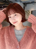 アイティーバイアルバム 松戸店(IT by ALBUM)&nbsp;前髪カット小顔おくれ毛顔周りレイヤーショート_F21274