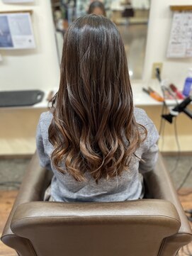 髪師 ケンジロウ(Kenjiro) 巻き髪ロングヘア