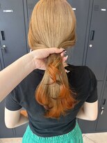 プロデュース 淵野辺店(Produce)&nbsp;ハイライトカラー　ミルクティーベージュケアブリーチ