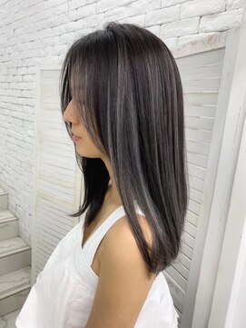 リコヘアー(LiCO HAIR) 那覇/イメチェン/ピンクベージュ/アンブレラカラー/前髪