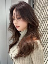 髪質改善サロン hearts. 熊本/縮毛矯正/レイヤーカット/ショートボブ【ハーツ】 ブリーチなし/髪質改善/スモーキーブラウン/ダークブラウン/前髪