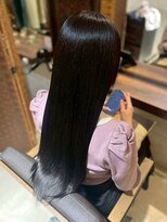 ヘアリゾート粋 ティガ 池袋店(tiga)&nbsp;艶髪/ロング/ストレート/透明感/髪質改善/縮毛矯正