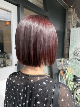 ヘアーガーデン アストレア(HAIR GARDEN ASTRAEA) ボルドーカラー
