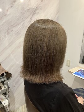 リシェイル(RICHAIR) シルクブリーチ×オリーブグレージュ