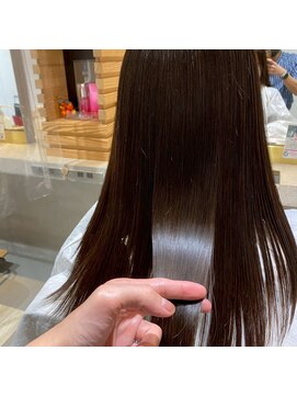フィゼル 梅田茶屋町(fizelle) 髪質改善☆ サラ艶ストレートヘア【フィゼル茶屋町店】