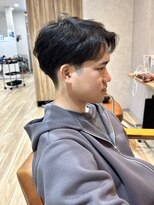 リアン 綱島(Lien) サイドアップバングショート/刈り上げ/癖毛/メンズカット