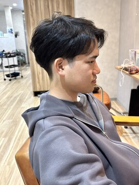 リアン 綱島(Lien) サイドアップバングショート/刈り上げ/癖毛/メンズカット