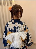 浴衣×クラゲヘアで最旬アレンジ 花火大会にも/隅田川花火大会