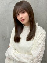 オーブヘアー アイス 刈草店(AUBE HAIR ice)&nbsp;20代・30代_韓国_セミロング