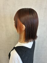 トリコ(ToricO) インナーカラー インナーオレンジ ブリーチカラー