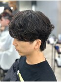 シャドウパーマニュアンスパーマメンズパーマ
