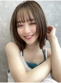 レイヤーでふわっとボブ◎