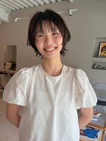 ホヌン 茅ヶ崎(Honnun) 【20代30代40代】大人フェミニン◇ウルフショートレイヤー