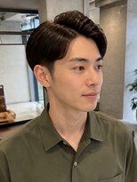 ローム(Rome)&nbsp;メンズビジネスリクルート毛流れショートアップバング