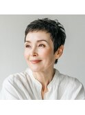 ミセスショート/ベリーショート/60代/70代/グレーヘアー