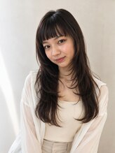 レイヤーにも相性のいい美髪