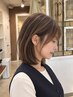 カット＋リタッチカラー　￥12,100