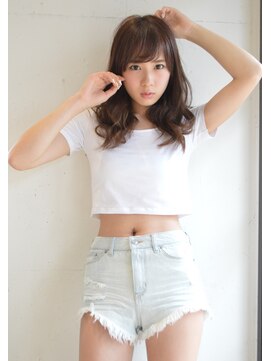 グッデイ ヘアー(GOOD DAY HAIR) 【natumi】　フェミニンAラインスタイル　　下北沢good day hair