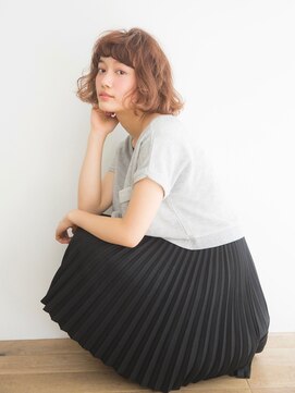 ローネス(LONESS) 【LONESS】小顔にみえる☆触りたくなる可愛さのふんわりボブ