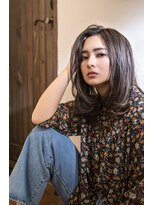 エム 綾瀬店(hair make e6+)&nbsp;ミディアム内巻きスタイル