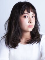 サラビューティーサイト 九大学研都市店(SARA Beauty Sight) 暗髪で女の子らしくオン眉