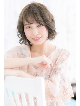 ミック ヘアアンドビューティー 大山店(miq  Hair&Beauty) ふわっと透け感♪フェアリーボブ