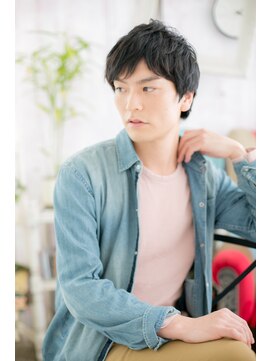 ヘアアンドビューティー ミック(Hair & Beauty miq) 黒髪・束感ショートb(miq阿佐ヶ谷)