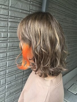 サムブリッジ(SOMEBRIDGE) ★アクセサリーオレンジミルクティーカラー☆(SOMEBRIDGE 亀有)