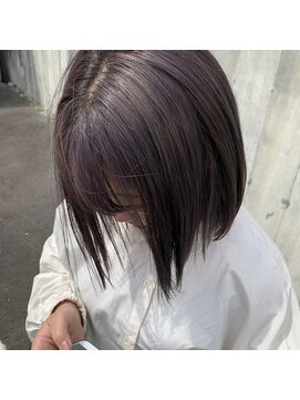 フォルテ 島田店 グレージュカラー パープルアッシュ