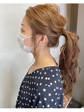 フィオーレ ヘアデザイン(FIORE hair design) ベージュカラー/山根ヘアアレンジ