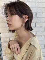 ロンドフルール 大宮東口(Lond fleur)&nbsp;【Lond fleur石畑結華】長めバング切りっぱなしボブ