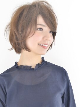 モードケイズトウキョウ 銀座店(MODEK'S TOKYO) 【20代30代40代】リラックスショートボブ×エッジショート