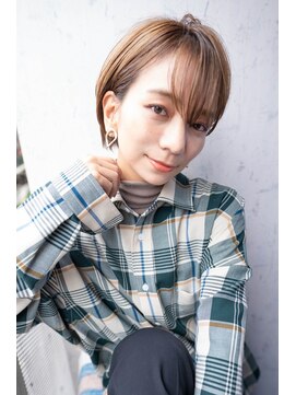 クラン(clan) 前下がりボブ/モテ髪カタログ/小顔に見せるヘア/前髪カット