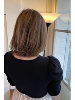 ヘアーエポック(hair epoque) 外国人風肌なじみグレージュ×シークレットハイライト3