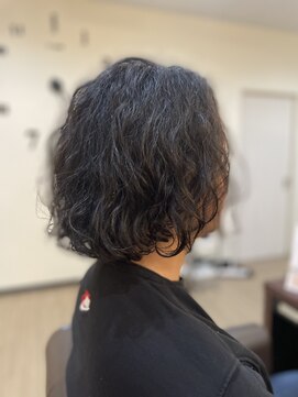 ヘアー デザイン トゥナンテ(hair design tunante) ロン毛パーマ