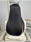 酸性ストレート＋美髪トリートメント＋カット