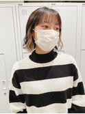やりすぎないオシャレなインナーカラー×外国人風ウェーブ